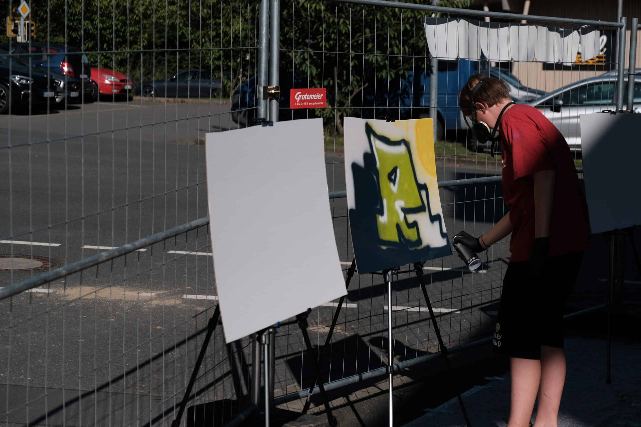 Graffiti Science im Kulturmakerspace auf der Azubi Vibes Convention